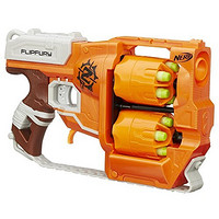 中亚Prime会员：Hasbro 孩之宝 Nerf Zombie Strike 僵尸来袭系列 A9603 FlipFury Blaster 双轮发射器＊2件