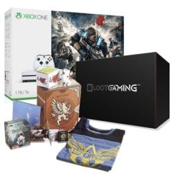 Microsoft 微软 Xbox One S 1TB 游戏主机《战争机器4》同捆版+游戏周边