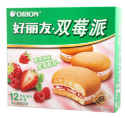 Orion 好丽友 双莓派 夹心蛋类芯饼 12枚 276g*2盒