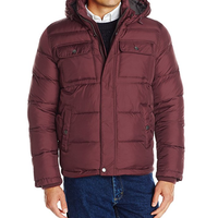 TOMMY HILFIGER Nylon Two Pocket Hoody Puffer 男款防寒服