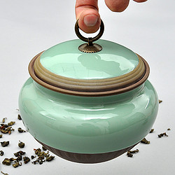 韵绿茶叶罐 300g
