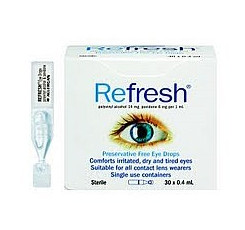  REFRESH 减少眼部疲劳干燥眼药水 0.4ml*30支