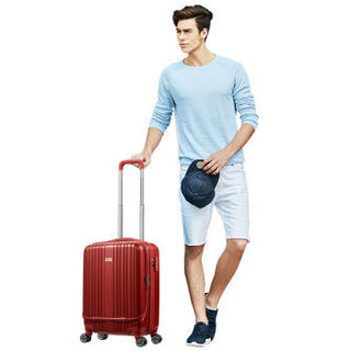 AMERICAN TOURISTER 美旅 MUNICH 前开口拉杆箱 20寸 79B*60004