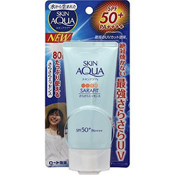 ROHTO 乐敦 SKIN AQUA SARAFIT 水感防晒霜 （80g，SPF50+， PA++++）