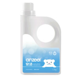 安洁(Anzeel)洗衣液 深层洁净 海蓝阳光香型 1.2kg/瓶*2件