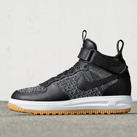 NIKE 耐克 LUNAR FORCE 1 FLYKNIT 男士高帮运动板鞋