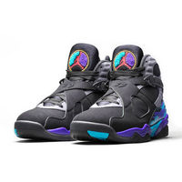 限尺码：AIR JORDAN 8“Aqua”RETRO BG 大童款复刻篮球鞋