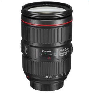 Canon 佳能 EF 24-105mm F4L IS II USM 标准变焦镜头 佳能EF卡口 77mm