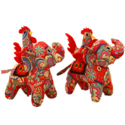悦牌 鸡年吉祥如意绒玩具