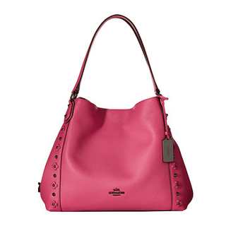 COACH 蔻驰 Floral Rivets Detail Edie 31 女士单肩包