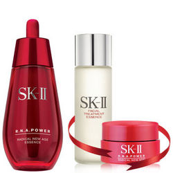 SK-II 肌源赋活晶透修护套装（精华 30ml+神仙水 30ml+精华霜 2.5ml）