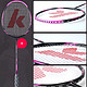 KAWASAKI 川崎 079 羽毛球拍+JSV1羽毛球拍+手胶*2条+羽毛球*3只+拍套*1 多款可选