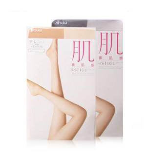 ATSUGI 厚木 肌系列 自然素肌感 连裤丝袜 黄褐色米色