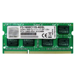 G.SKILL 芝奇  DDR3 1600 4G笔记本内存( F3-1600C11S-4GSL)