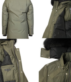 Moose Knuckles Men's Stirling Parka 男士中长款羽绒服 