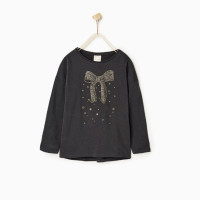 限140/72：ZARA 02926703898 女童长袖T恤