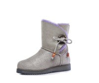 COZY STEPS 蝴蝶结系带 短筒雪地靴
