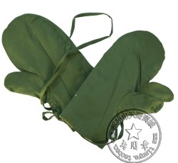 戎舰 纯棉78式老式手套 军绿色