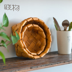 晓物 编织收纳篮