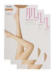 ATSUGI 厚木 肌系列 自然素肌感 连裤丝袜 3双装