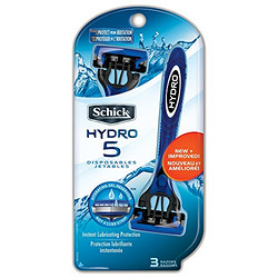 Schick 舒适 Hydro 5 手动剃须刀 1刀架+3刀头