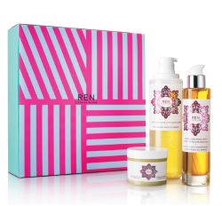 REN LUXURY MOROCCAN ROSE OTTO BODY COLLECTIO 玫瑰沐浴系列圣诞套盒*2套