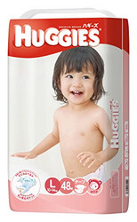 HUGGIES 好奇 女宝专用纸尿裤 L码