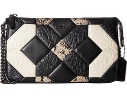 COACH 蔻驰 Canyon Quilt Exotic Nolita Wristlet 女士单肩包