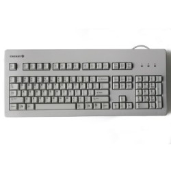 樱桃(Cherry)G80-3000LPCEU-0机械键盘 白色 黑轴