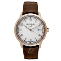 JEANRICHARD 1681 RONDE CENTRAL SECOND 60300-52-151-AAB 男士机械腕表