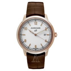JEANRICHARD 1681 RONDE CENTRAL SECOND 60300-52-151-AAB 男士机械腕表