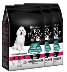 PRO PLAN 冠能 挑食及美毛配方小型犬成犬狗粮 2.4kg*4件