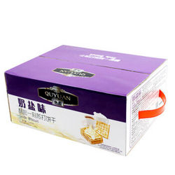 【京东超市】趣园 奶盐味梳打饼干 办公室休闲零食 消化饼1.28kg/箱