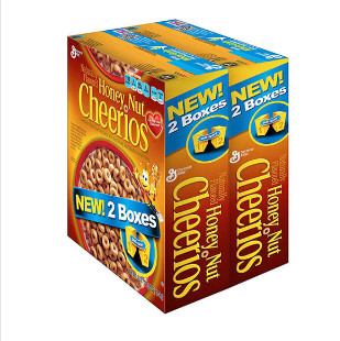 General Mills Cheerios全谷物燕麦圈 2盒装 