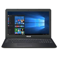 ASUS 华硕 K556UAWH51 15.6英寸 笔记本电脑 黑色(酷睿i5-7200U、核芯显卡、8GB)