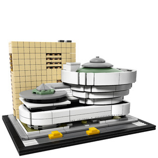 LEGO 乐高 Architecture建筑系列 21035 地标建筑：古根海姆博物馆