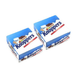 knoppers 榛子巧克力威化饼干 25g*24包*2盒装