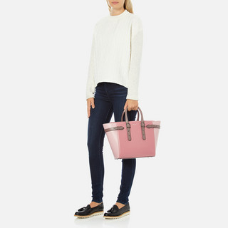 ASPINAL of LONDON MARYLEBONE 女士中号真皮手提包 Rose Dust/Dusky Pink/Chanterelle