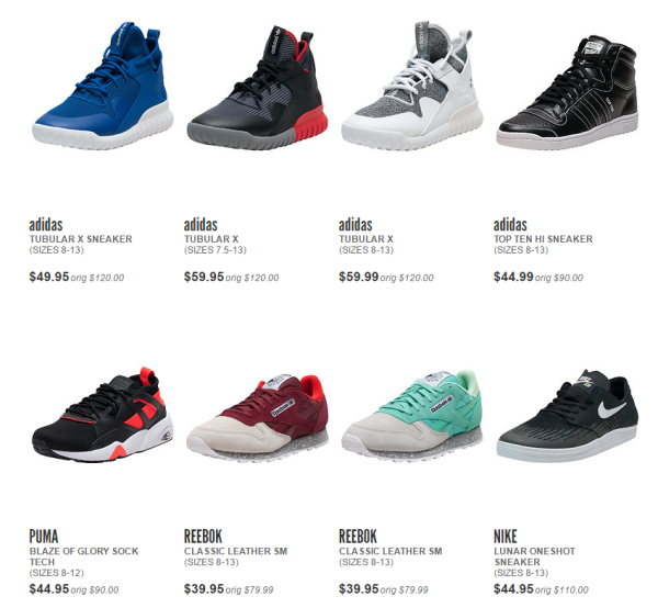 Jimmy Jazz 半年度清仓促销 精选服饰鞋包(含NIKE、adidas、Reebok等)