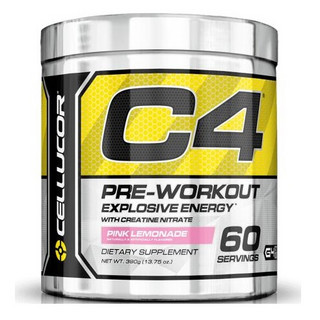 CELLUCOR 细胞肌能 C4金属能量氮泵营养粉 粉色柠檬 390g*3罐