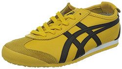 Onitsuka Tiger 鬼塚虎 MEXICO 66 中性 休闲跑步鞋MEXICO 66  DL408-0490 黄色/黑色 两双