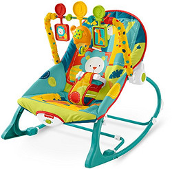 Fisher-Price 费雪 X7046 Infant-To-Toddler Rocker Dark Safari 婴儿摇椅