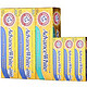 限PLUS会员：ARM&HAMMER 艾禾美 美白清新特惠装（亮白洁净牙膏121g*2支+清新洁净121g+亮白洁净牙膏 25g*3支 ）