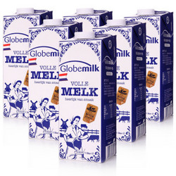 Globemilk 荷高 全脂纯牛奶 1L*6盒