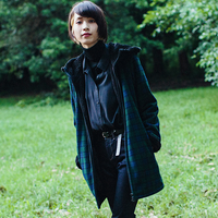UNIQLO 优衣库 180879 女士印花长绒摇粒绒大衣