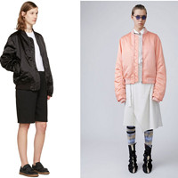 Acne Studios Leia Bomber 女士飞行员夹克 