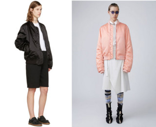 Acne Studios Leia Bomber 女士飞行员夹克 