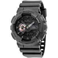 CASIO 卡西欧 G-Shock系列 GA110-1BCR 男士双显运动腕表