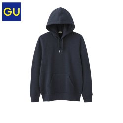 GU 极优 279747 男士摇粒绒连帽套头衫 