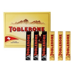 TOBLERONE 瑞士三角 巧克力精装礼盒 600g（100g*6条）*2件+凑单品